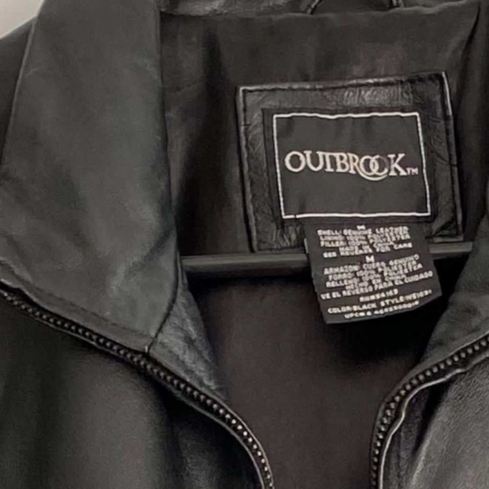 Outbrook Leather Jacket, Size:Medium - Picture 9 of 16